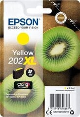 Tindikassett Epson Singlepack 202XL Claria Premium Ink, kollane hind ja info | Tindiprinteri kassetid | kaup24.ee