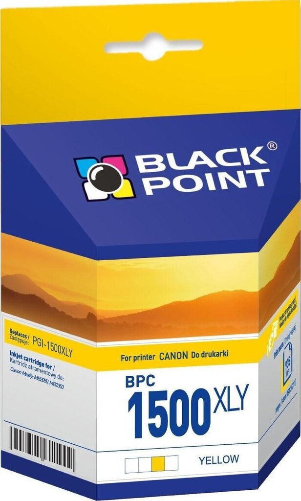 Black Point SGCCL1500YGKW hind ja info | Tindiprinteri kassetid | kaup24.ee