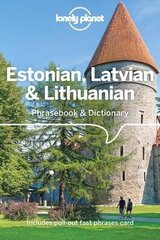 Estonian, Latvian & Lithuanian Phrasebook & Dictionary, Lonely Planet цена и информация | Путеводители, путешествия | kaup24.ee