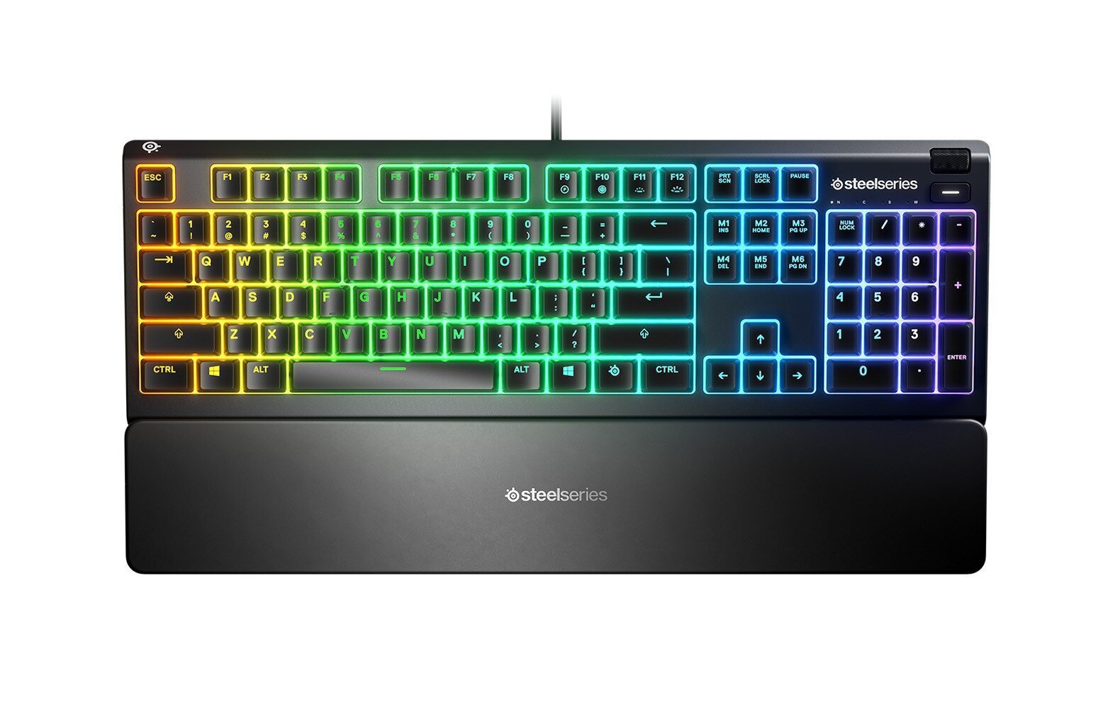 SteelSeries Apex 3 RGB Black US цена и информация | Klaviatuurid | kaup24.ee