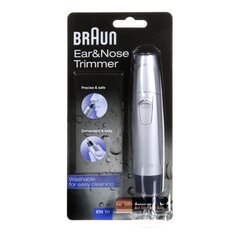 Braun Shaver + Trimmer 3000VS + EN10 Cordless, Charging time 1 h, Operating time 45 min, Nose trimmer included, Accumulator, Bla цена и информация | Электробритвы | kaup24.ee