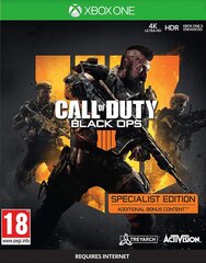 Xbox One Call of Duty: Black Ops 4 Specialist Edition. цена и информация | Компьютерные игры | kaup24.ee