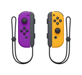 Juhtmevaba Nintendo Switch juhtpuldid Joy-Con - Neon Lila / Neon Orange hind ja info | Mängupuldid | kaup24.ee