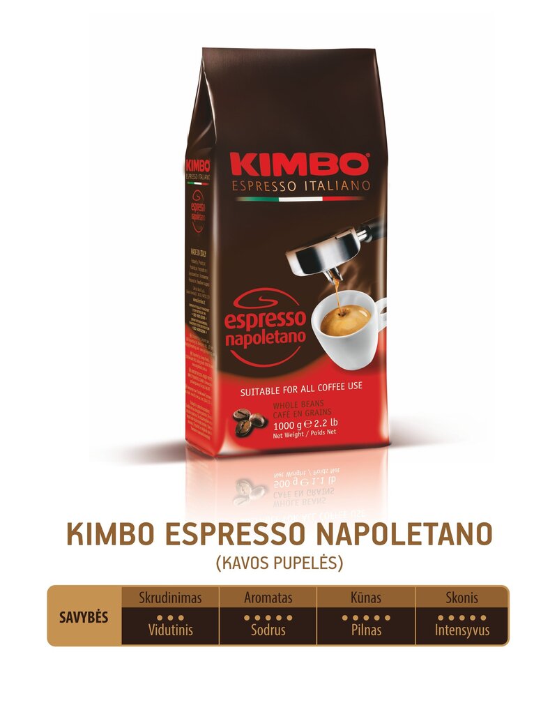 Kohvioad Espresso Napoletano 250 g hind ja info | Kohv, kakao | kaup24.ee