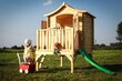 Laste puidust mängumaja Timbela M550A hind ja info | Mänguväljakud, mängumajad | kaup24.ee
