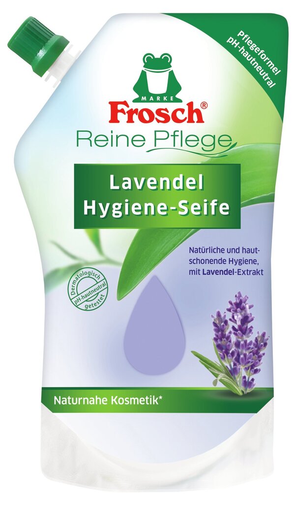 Vedelseep lavendli lõhnaga, Frosch, 500 ml hind ja info | Seebid | kaup24.ee