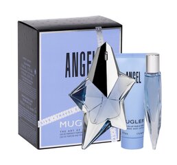 Komplekt naistele Thierry Mugler Angel: parfüümvesi EDP 50 + 10 ml + kehakreem 50 ml цена и информация | Женские духи | kaup24.ee