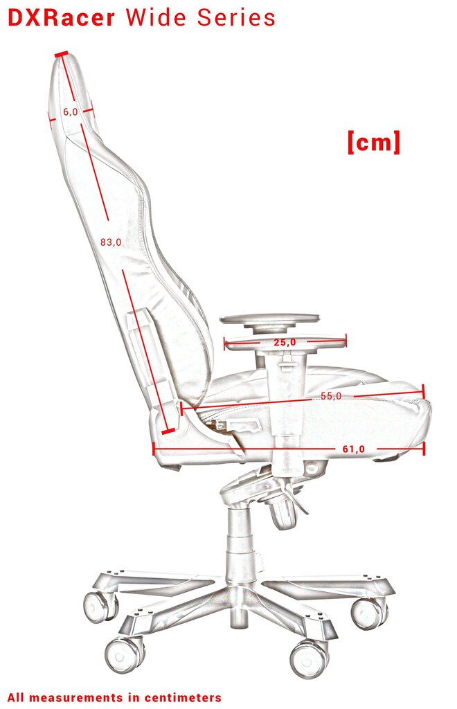 Mänguritool DXRacer Work WO-NR, must/punane цена и информация | Kontoritoolid | kaup24.ee