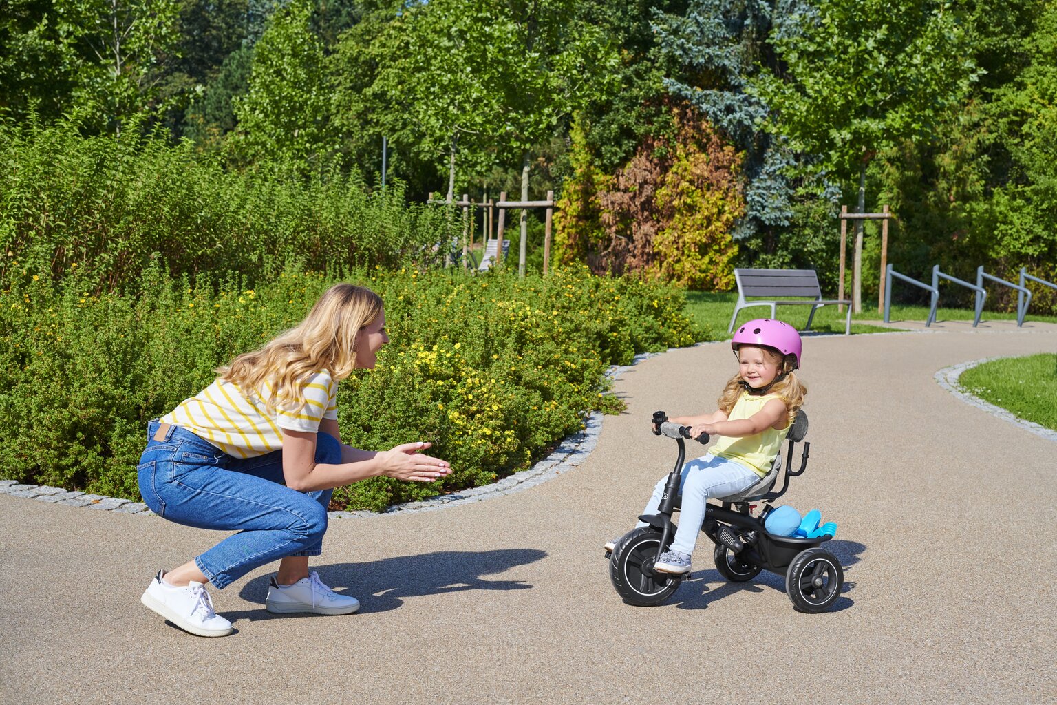 Multifunktsionaalne kolmerattaline jalgratas Kinderkraft Freeway, grey melange hind ja info | Kolmerattalised jalgrattad | kaup24.ee