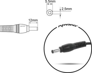 Mitsu 19V, 4.74A цена и информация | Зарядные устройства для ноутбуков  | kaup24.ee