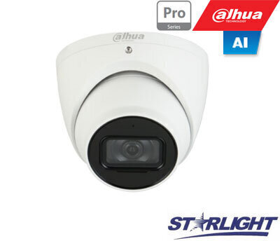 NET CAMERA 4MP IR EYEBALL AI/IPC-HDW5442TM-ASE-0280B DAHUA цена и информация | Valvekaamerad | kaup24.ee