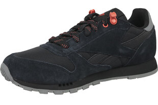 Spordijalatsid poistele Reebok Classic Leather JR CN4705, mustad цена и информация | Детская спортивная обувь | kaup24.ee