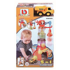 Rajakomplekt koos autoga BB Junior Volvo Stacking Crane, 16-88605 цена и информация | Игрушки для малышей | kaup24.ee