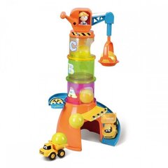 Rajakomplekt koos autoga BB Junior Volvo Stacking Crane, 16-88605 цена и информация | Игрушки для малышей | kaup24.ee