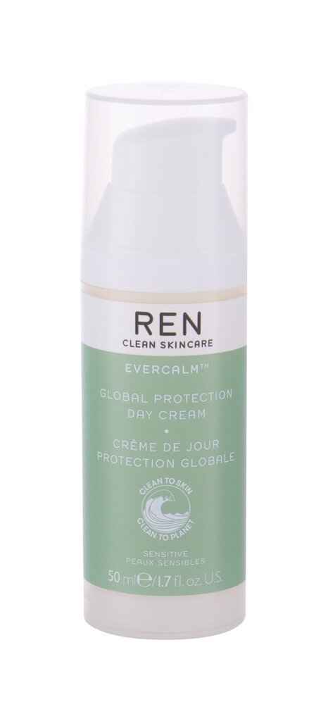 Päevakreem Ren Clean Skincare Evercalm Global Protection, 50 ml цена и информация | Näokreemid | kaup24.ee