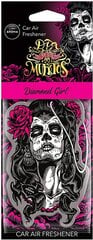 Стильный освежитель воздуха Aroma Dia De Los Muertos Diamond Girl цена и информация | Освежители воздуха для салона | kaup24.ee