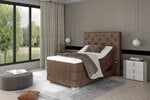 Электрическая кровать NORE Clover 08, 90x200, светло-коричневая