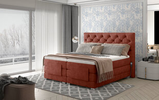 Электрическая кровать NORE Clover 03, 140x200, коричневая цена и информация | Кровати | kaup24.ee