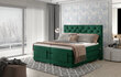 Elektriline voodi NORE Clover 07, 140x200, roheline hind ja info | Voodid | kaup24.ee