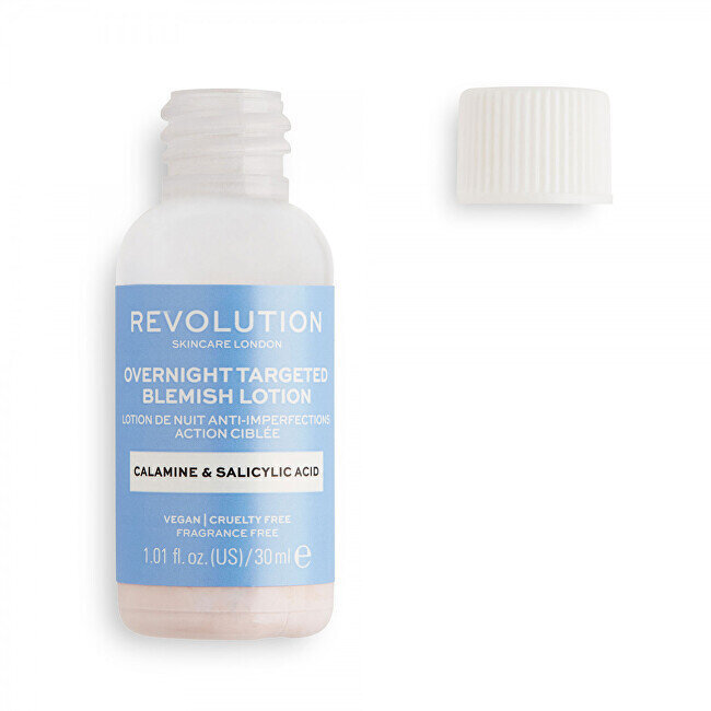 Näolosjoon Revolution Skincare Overnight Targeted, 30 ml цена и информация | Näopuhastusvahendid | kaup24.ee