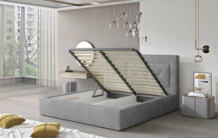 Кровать NORE Cloe 12, 180x200 см, серая цена и информация | Кровати | kaup24.ee