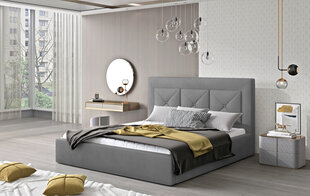 Кровать NORE Cloe 12, 180x200 см, серая цена и информация | Кровати | kaup24.ee