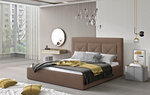 Кровать NORE Cloe 07, 180x200 см, коричневая