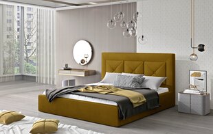 Кровать NORE Cloe 10, 160x200 см, коричневая цена и информация | Кровати | kaup24.ee