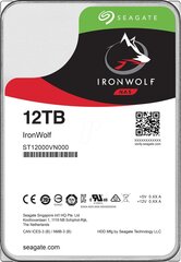 Drive Seagate IronWolf ST12000VN0008 (12 TB ; 3.5 Inch; SATA; 256 MB; 7200 rpm) hind ja info | Sisemised kõvakettad (HDD, SSD, Hybrid) | kaup24.ee