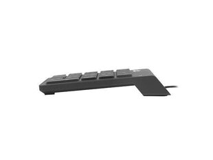 Клавиатура UGO NUMERIC KEYBOARD ASKJA K140 (USB) BLACK цена и информация | Клавиатура с игровой мышью 3GO COMBODRILEW2 USB ES | kaup24.ee