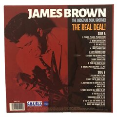 Vinüül James Brown The Real Deal цена и информация | Виниловые пластинки, CD, DVD | kaup24.ee