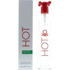 Tualettvesi United Colors Of Benetton Hot EDT meestele 100 ml hind ja info | Naiste parfüümid | kaup24.ee