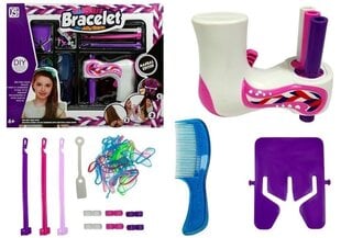 Juuste punumismasin koos tarvikutega DIY Rope Bracelet hind ja info | Tüdrukute mänguasjad | kaup24.ee