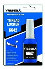 Visbella 6642 keskmise tugevusega keerme fiksaator 10ml 6642 цена и информация | Автохимия | kaup24.ee