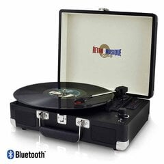 Retro Musique Bluetooth Suitcase Style hind ja info | Vinüülplaadimängijad ja grammofonid | kaup24.ee