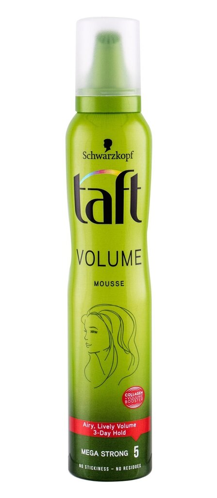 Kohevust andev juuksevaht Schwarzkopf Taft Volume 48H Mega Strong, 200 ml цена и информация | Viimistlusvahendid juustele | kaup24.ee