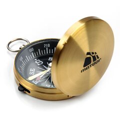 Metallist kompass Meteoor, kuldne цена и информация | Компасы | kaup24.ee