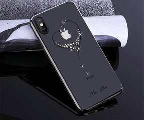 Чехол Kingxbar Wish украшенный кристаллами Swarovsk iPhone XS Max, черный цена и информация | Чехлы для телефонов | kaup24.ee