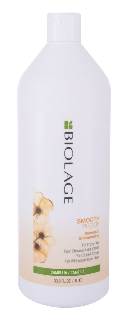 Silendav šampoon räsitud juustele Matrix Biolage SmoothProof, 1000 ml цена и информация | Šampoonid | kaup24.ee