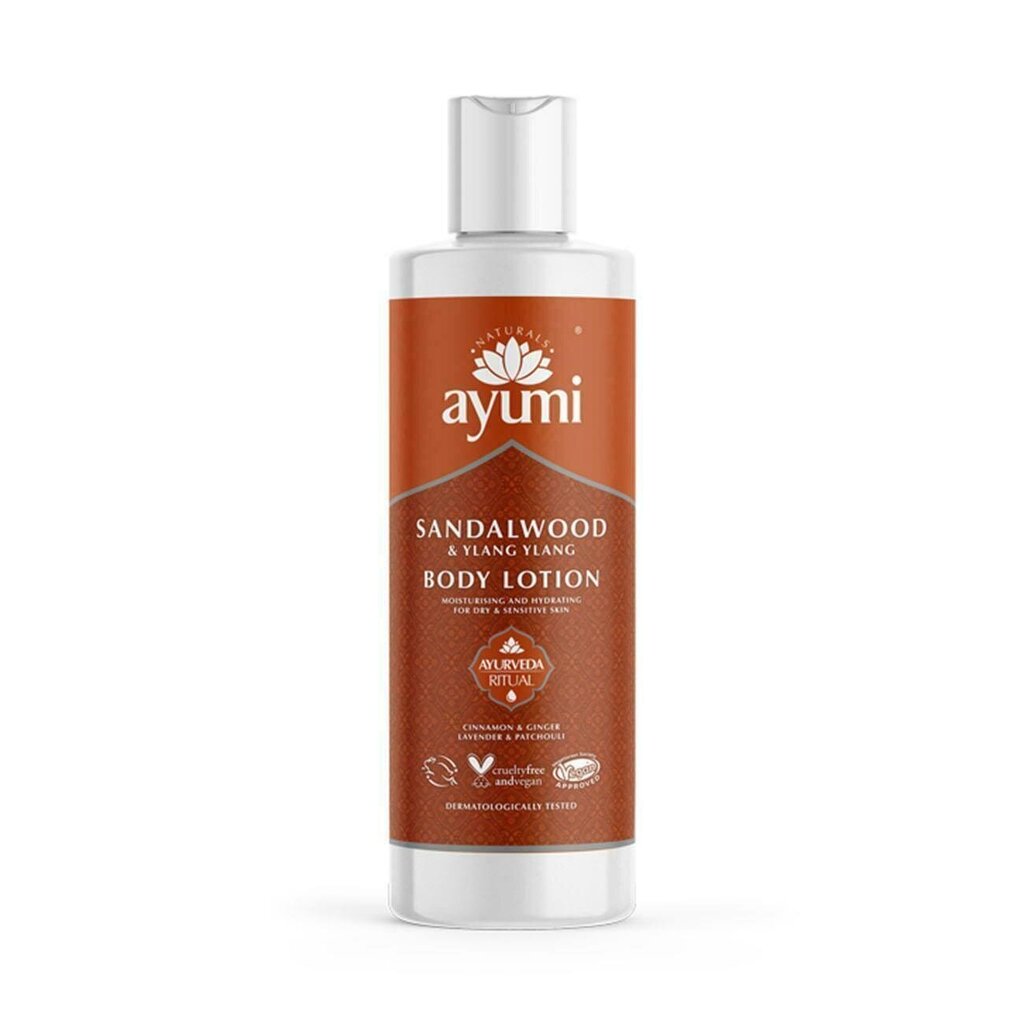 Ihupiim Ayumi Sandalwood 250 ml hind ja info | Kehakreemid, kehaspreid | kaup24.ee