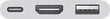 Apple USB-C Digital AV Multiport Adapter NEW - MUF82ZM/A hind ja info | USB jagajad, adapterid | kaup24.ee