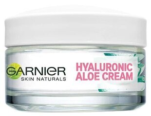 Питательный, гелевой консистенции крем для лица Garnier Hyaluronic Aloe 50 мл цена и информация | Кремы для лица | kaup24.ee