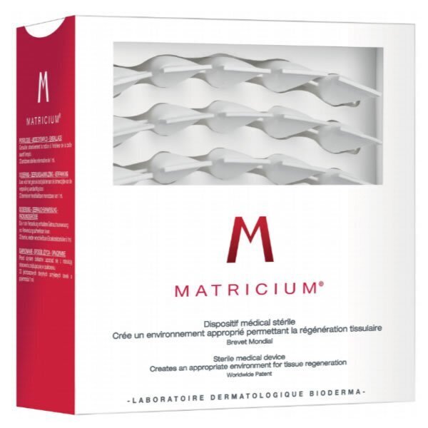 Intensiivselt nahka taastavad ampullid Bioderma Matricium, 30x1 ml цена и информация | Näoõlid, seerumid | kaup24.ee