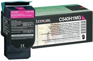 Printeri kassett Lexmark (C540H1MG) Return, lilla hind ja info | Laserprinteri toonerid | kaup24.ee