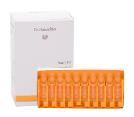 Öised näonahahoolduse seerumi ampullid Dr. Hauschka Renewing Night Conditioner, 50x1ml цена и информация | Сыворотки для лица, масла | kaup24.ee