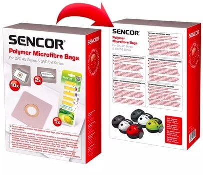 Мешки для пыли Sencor SVC 45/52 из микрофибры (10 шт.) + микрофильтры (2 шт.) + ароматические палочки (5 шт.) цена и информация | Аксессуары для пылесосов | kaup24.ee