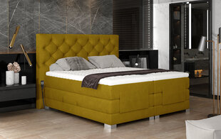 Электрическая кровать NORE Clover 11, 140x200, желтая цена и информация | Кровати | kaup24.ee