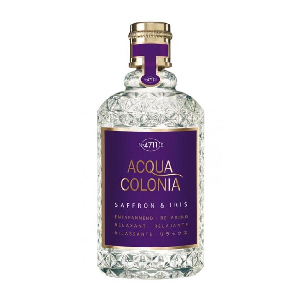 Kölnivesi 4711 Acqua Colonia Saffron Iris EDC naistele/meestele 170 ml hind ja info | Naiste parfüümid | kaup24.ee