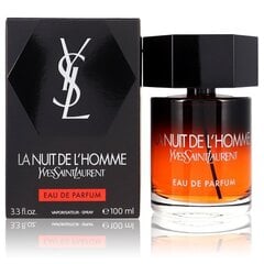 Parfüümvesi Yves Saint Laurent La Nuit De L'Homme EDP meestele 100 ml цена и информация | Мужские духи | kaup24.ee