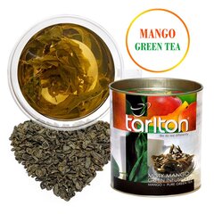 Misty Mango Tseiloni Roheline suureleheline tee Tarlton, 100g hind ja info | Tee | kaup24.ee